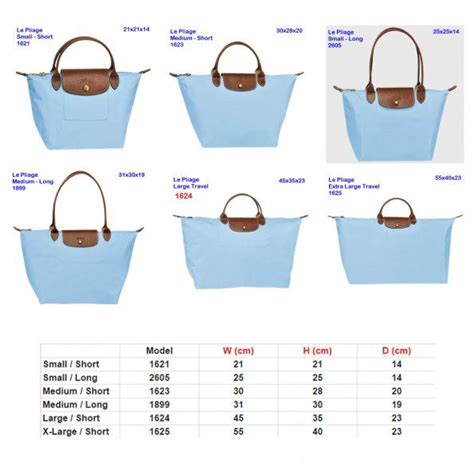 longchamp medium bag dimensions